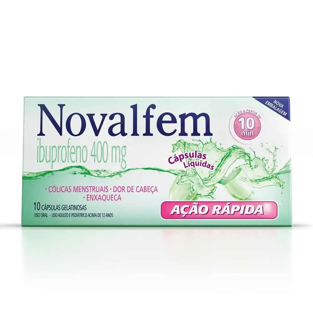 Novalfem 400mg Caixa 10 Comp