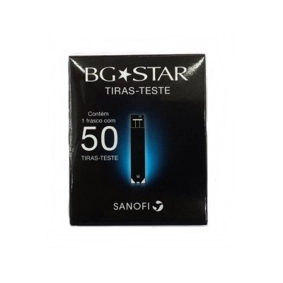 Bgstar Tiras Teste X 50unidade