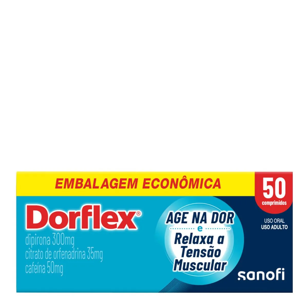 Dorflex Cartela Com 50 Comprimidos