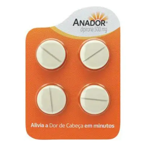 Dipirona Monoidratada Dipirona 500 Mg Com Ct Bl Al Plas Trans X 512