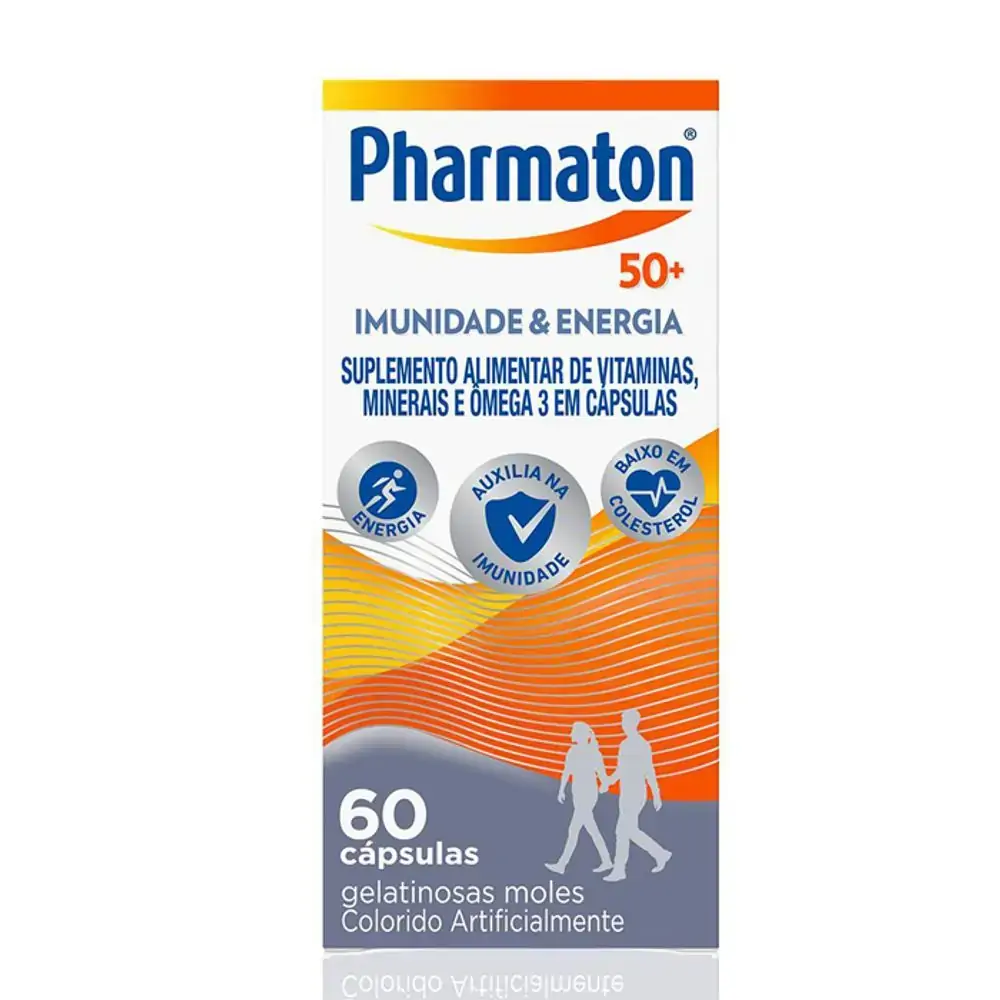 Polivitamínico Pharmaton 50+ 60 Cápsulas