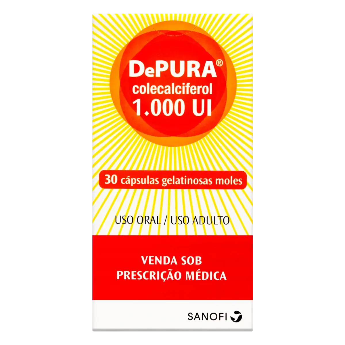 Depura 1000Ui 30Caps Gel