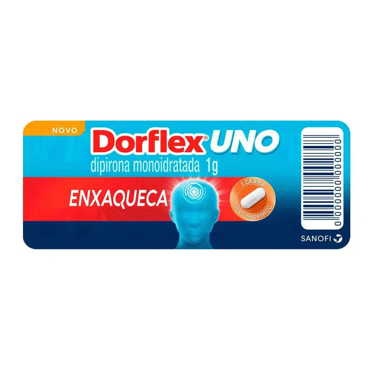 Dorflex Uno Enxaqueca 1g C/4 Cpr Sanofi Chc Otc
