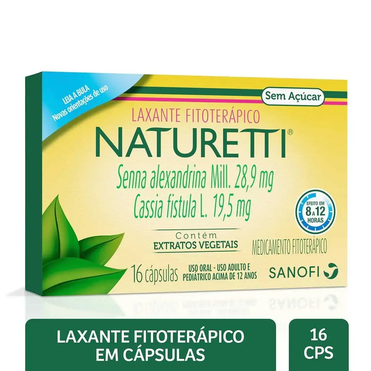 Naturetti Sanofi Caixa 16 Cápsulas
