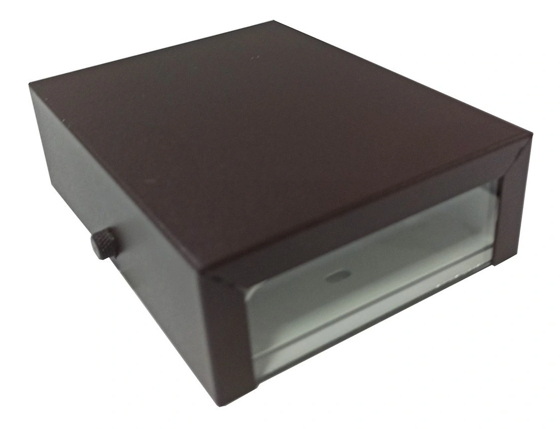 Arandela Slim 2 focos Marrom BL17
