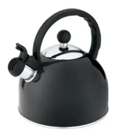 Chaleira/apito Fixo 2l Preta Ref Ch25 Ps