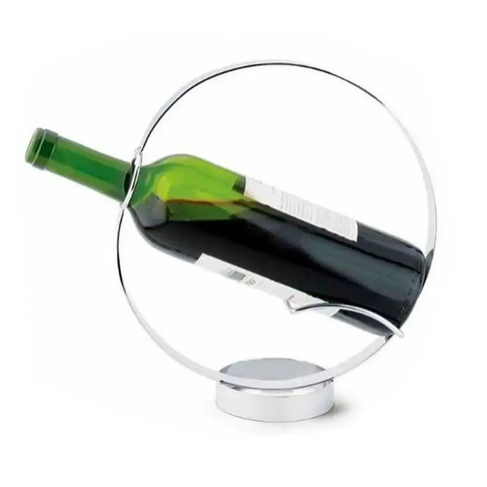 Suporte Para Garrafa Hercules Inox 23,5x26 Cm