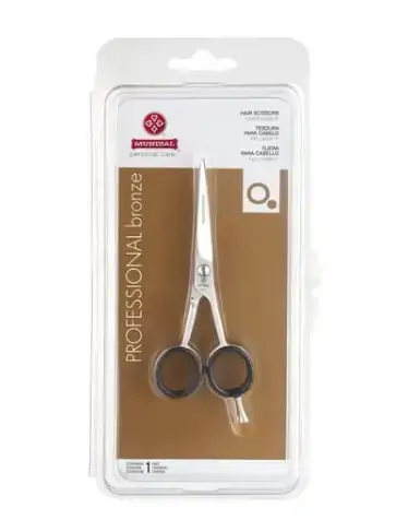Tesoura para Cabelo Laser 5 Professional Bronze Mundial BC-355-5
