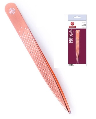 Pinça Rose Gold Fina Bc 513 Mundial