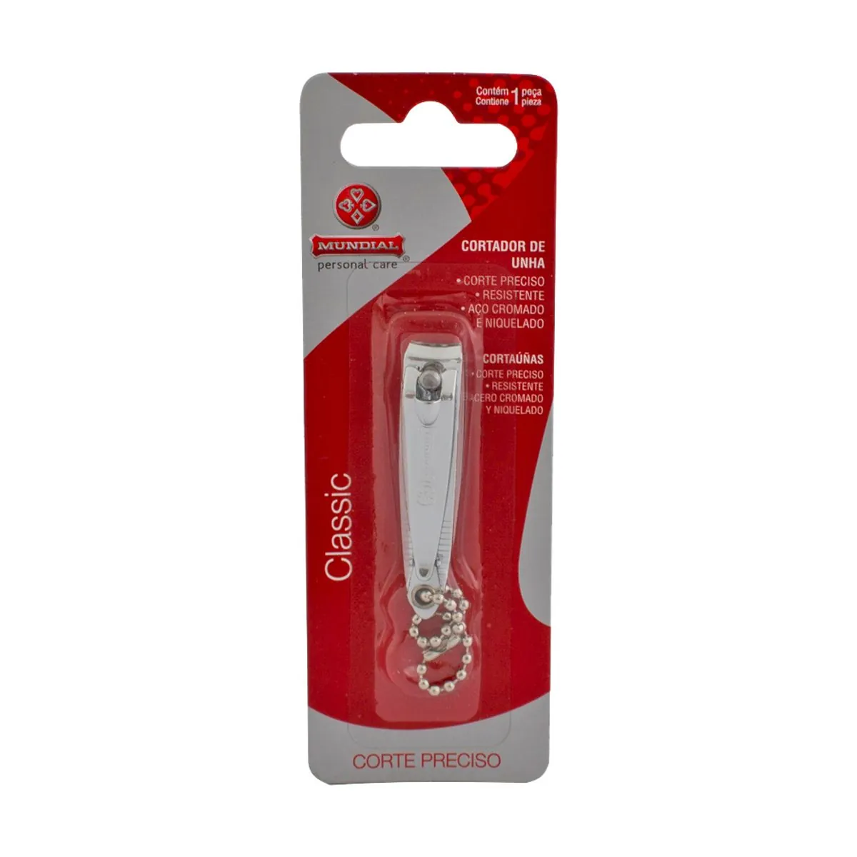 Cortador Para Unhas Classic Mundial Personal Care
