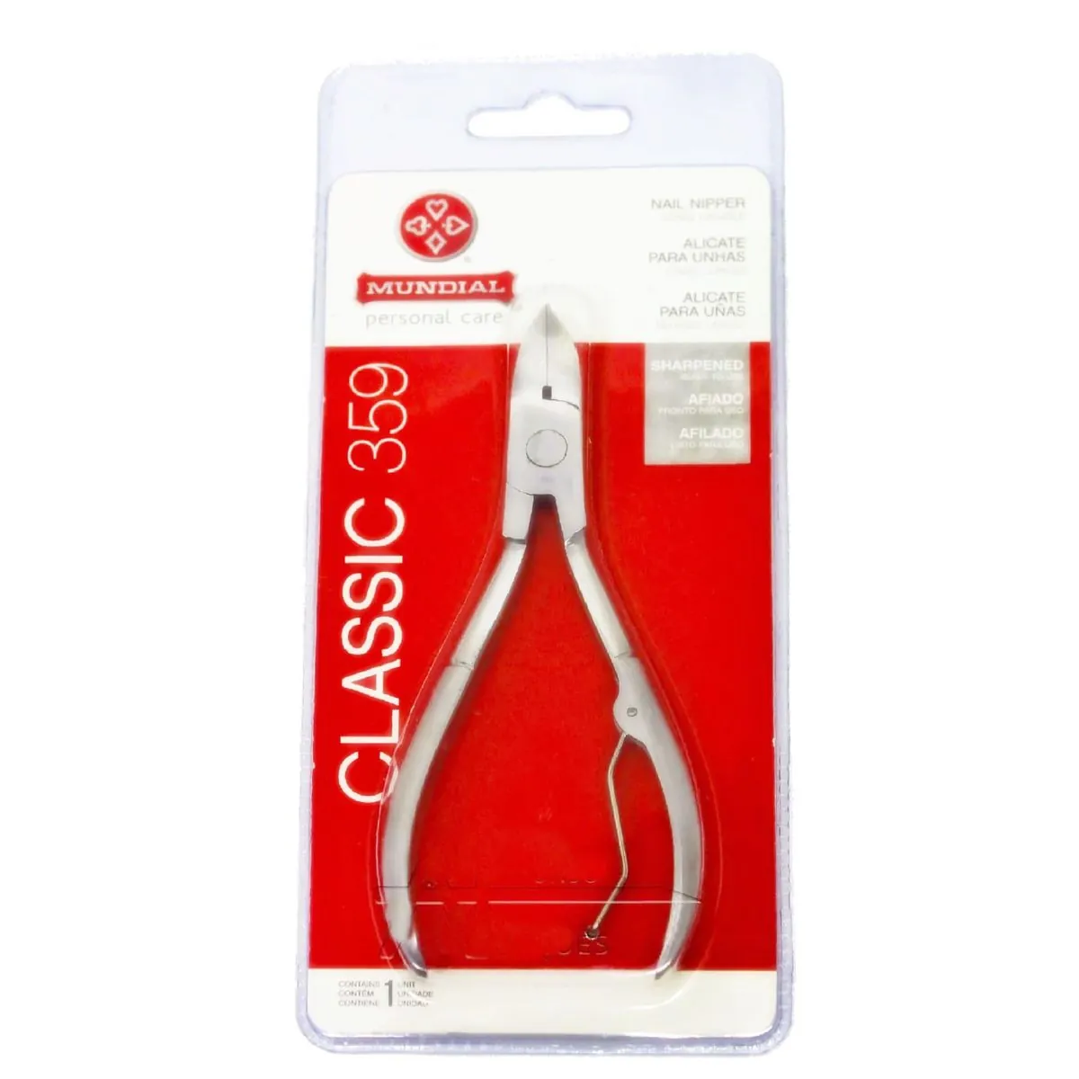 Alicate Inox para Unhas - Mundial