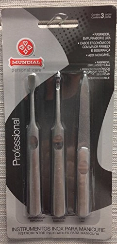 Conjunto Mundial Manicure Prof Resp/emp/lixa 32
