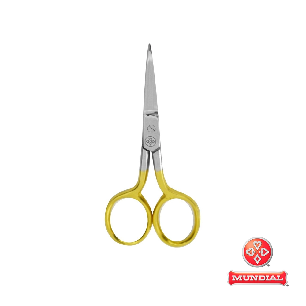 Tesoura Inox Reta para Unha 9 cm - Mundial