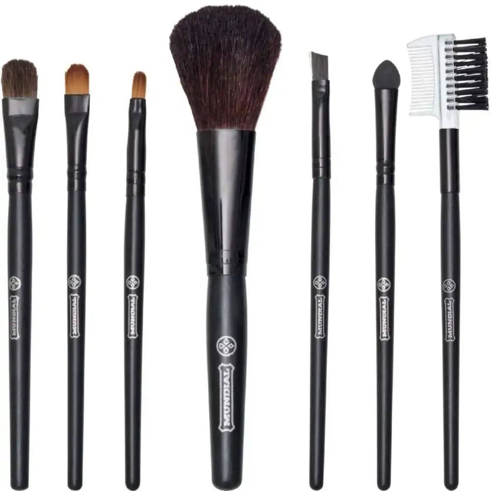 Mundial Kit Make Up C/7 Pinceis Necessaire Bc 608