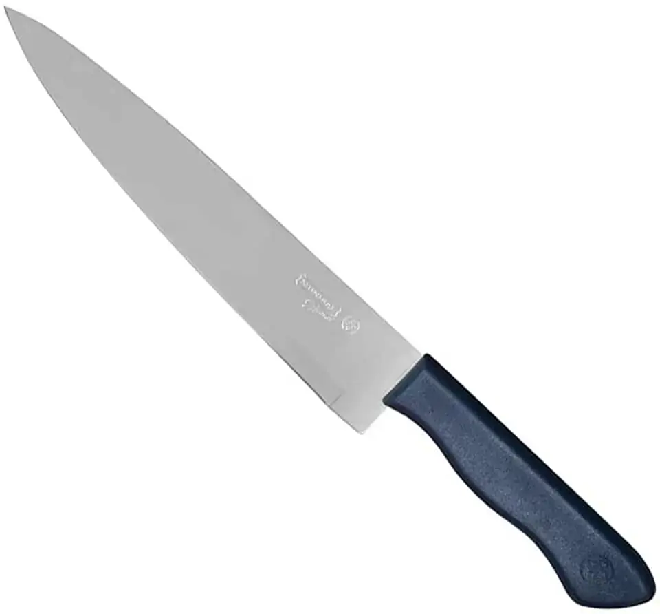 Faca Cozinha 20cm Azul Mundial 8010