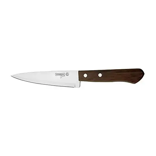 Faca Peixeira Inox Cabo Madeira 6pol M