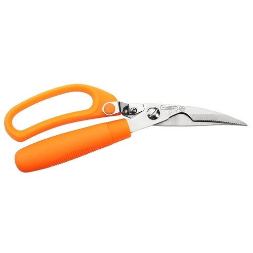 TESOURA COZINHA LARANJA 21CM MUNDIAL TE-50