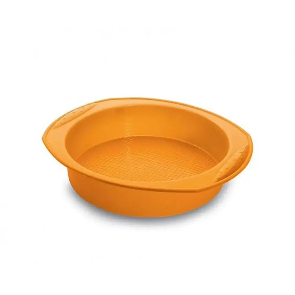 Forma Silicone Redonda 26x6 Cms Cor Sort