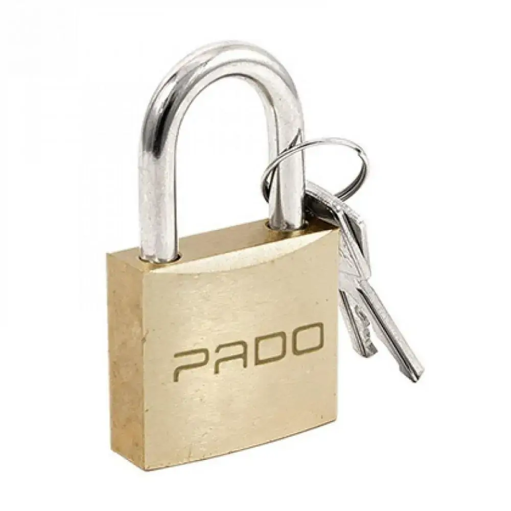 Cadeado 20mm Latao e-20 - Pado