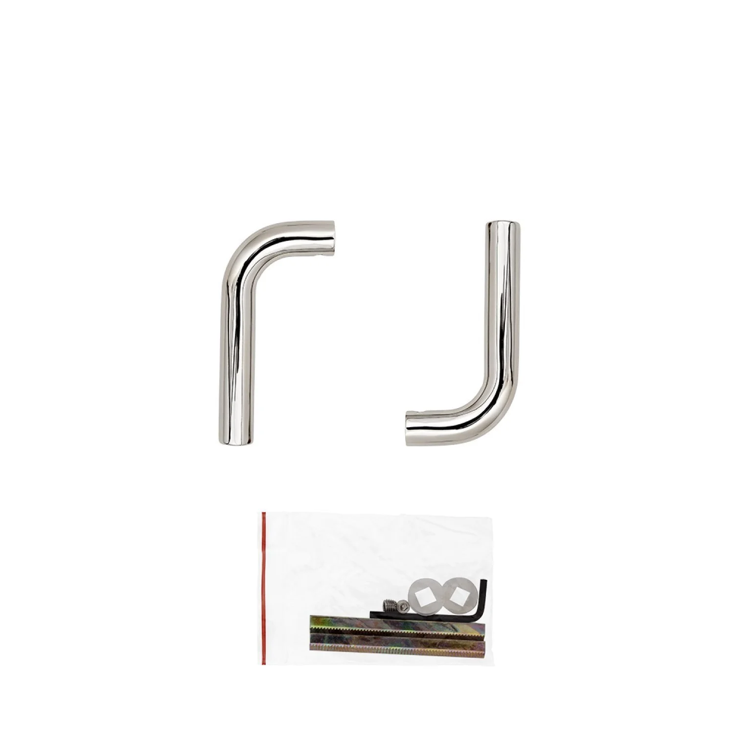 Kit Maçaneta Sm-470 Inox Polido Pado