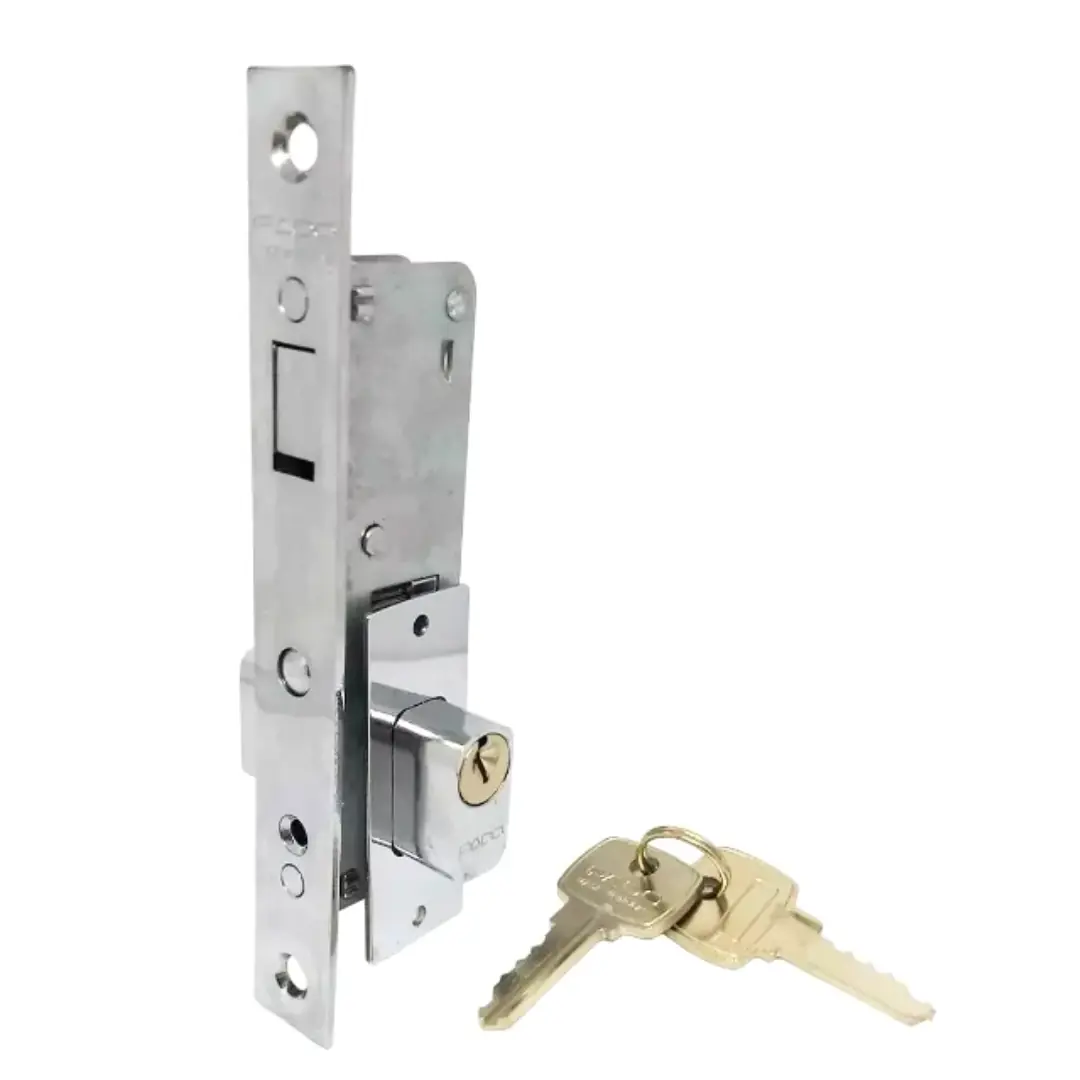 Fechadura Pado Porta Correr Bico Papagaio Estreira 430zm Cr Cromado