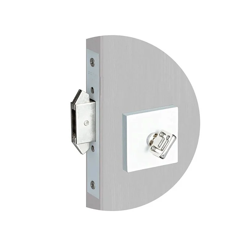 Fechadura Porta Correr Banheiro Pado Branca Expansiva Quadra