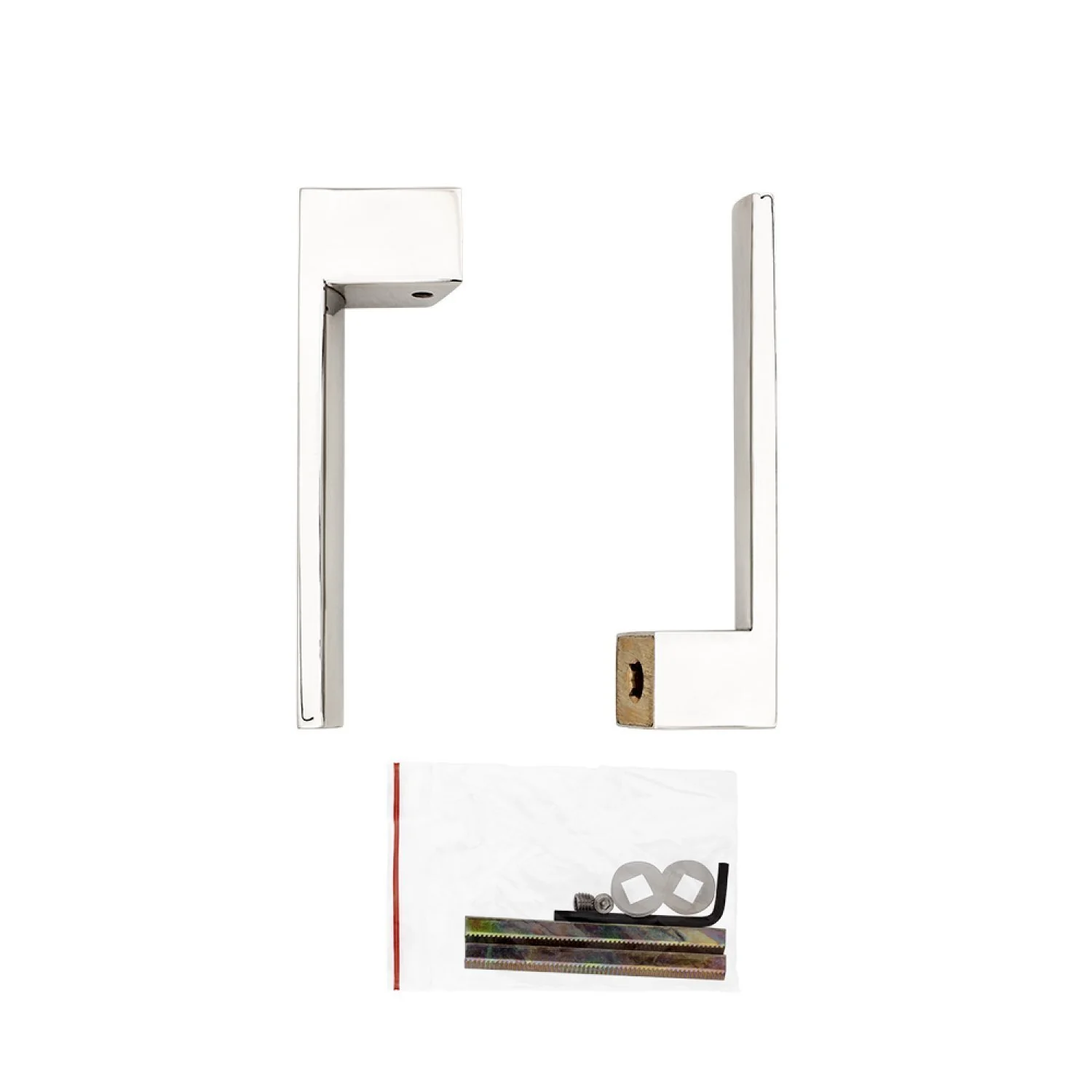 Kit Maçaneta Beethoven Inox Polido Pado