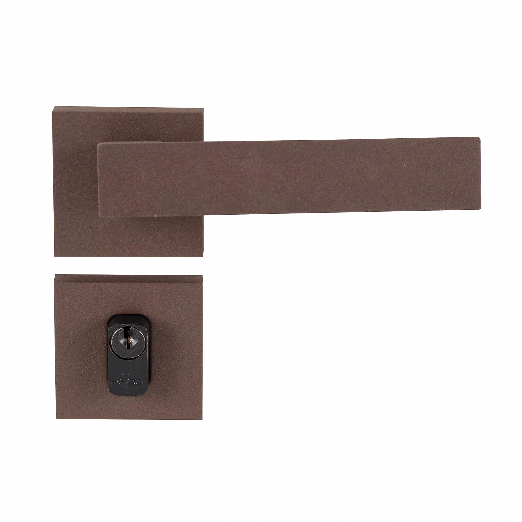 Fechadura Pado para Porta de Entrada Corten 55mm Chave Simples Beethoven