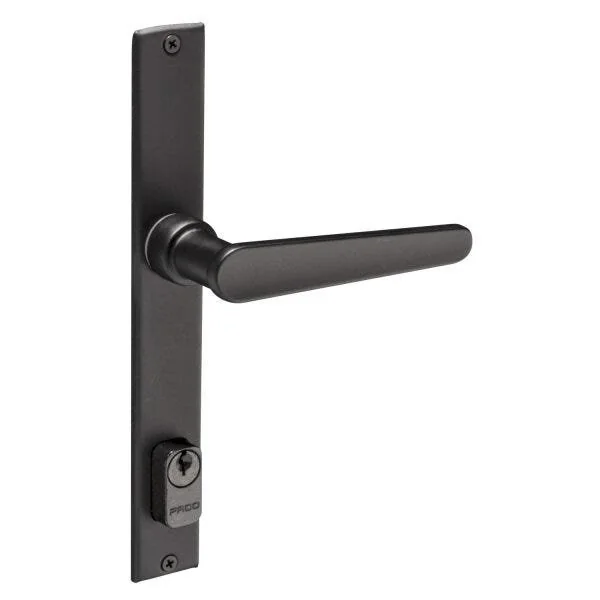 Fechadura Francesa Preto 22mm Zamac Pado Preto