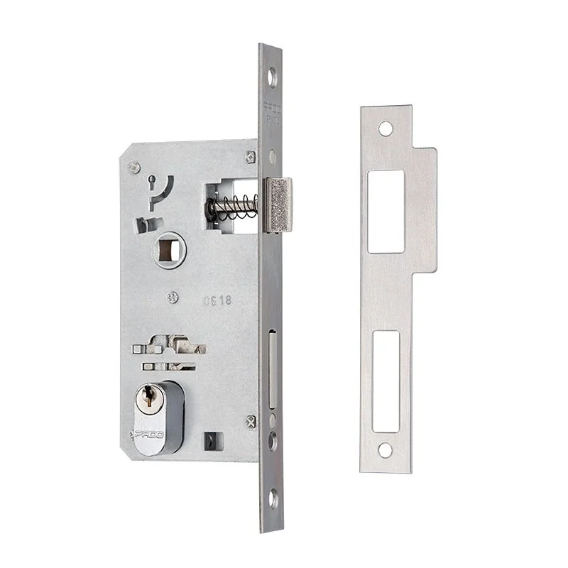Fechadura Pado Maquina Avulsa Externa + Miolo 40mm Cromada