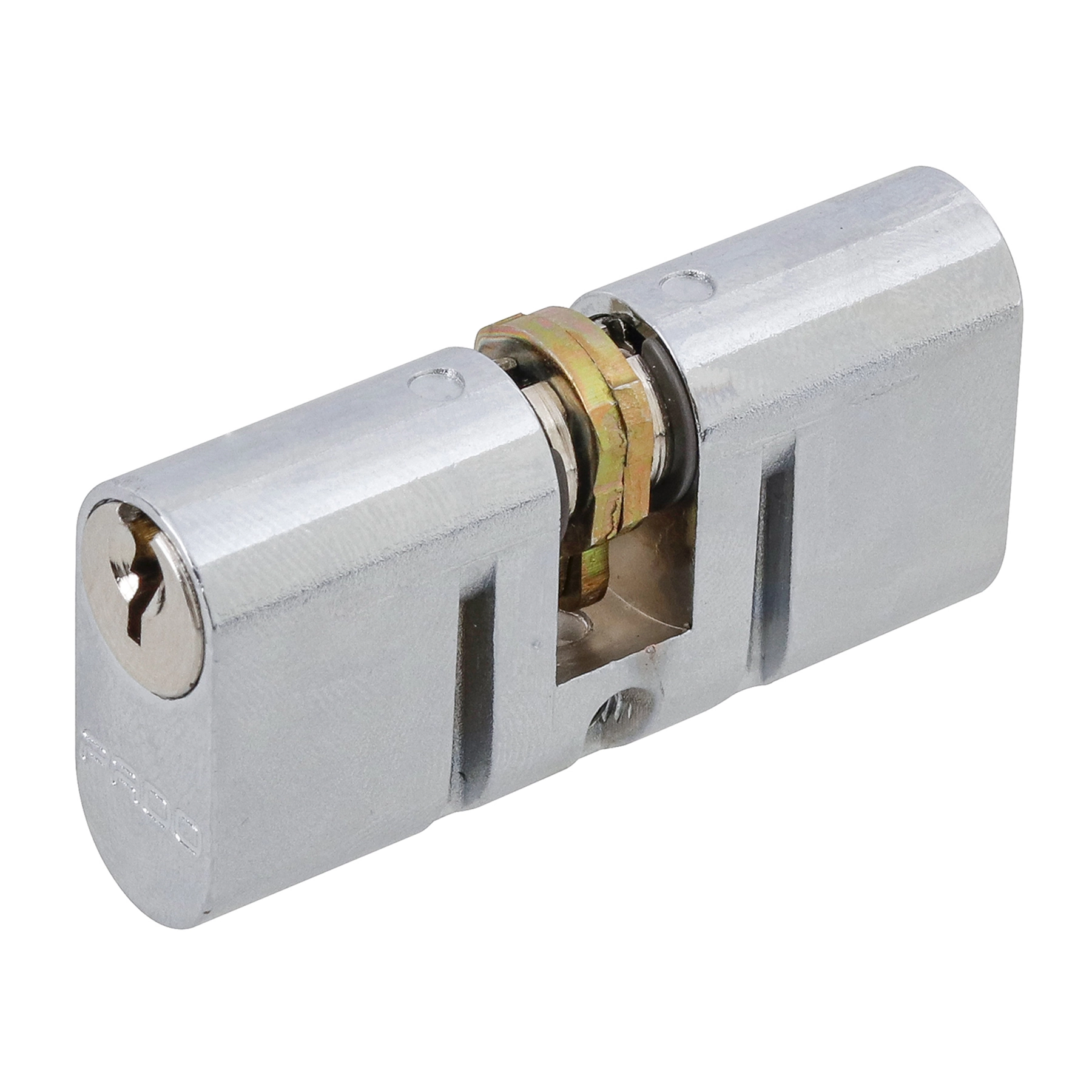 Cilindro para Porta de Entrada Pado Concept Cromado 55mm Chave Simples