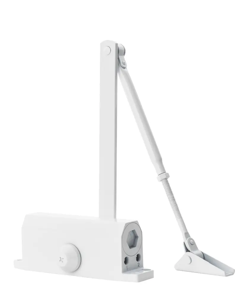 Mola Aérea Para Portas Até 80kg - Branco