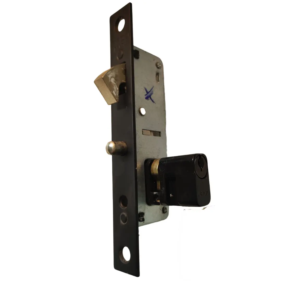 Fechadura Pado Porta Correr Bico Papagaio Estreira 430zm Ep Preto
