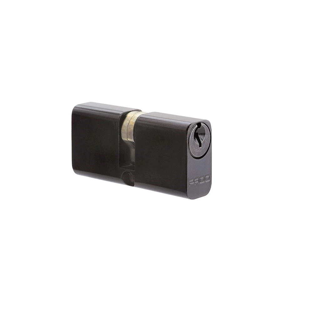 Cilindro Miolo Tambor Para Fechadura Pado Tradicional Preto 90mm (9 Cm) C/ Parafuso