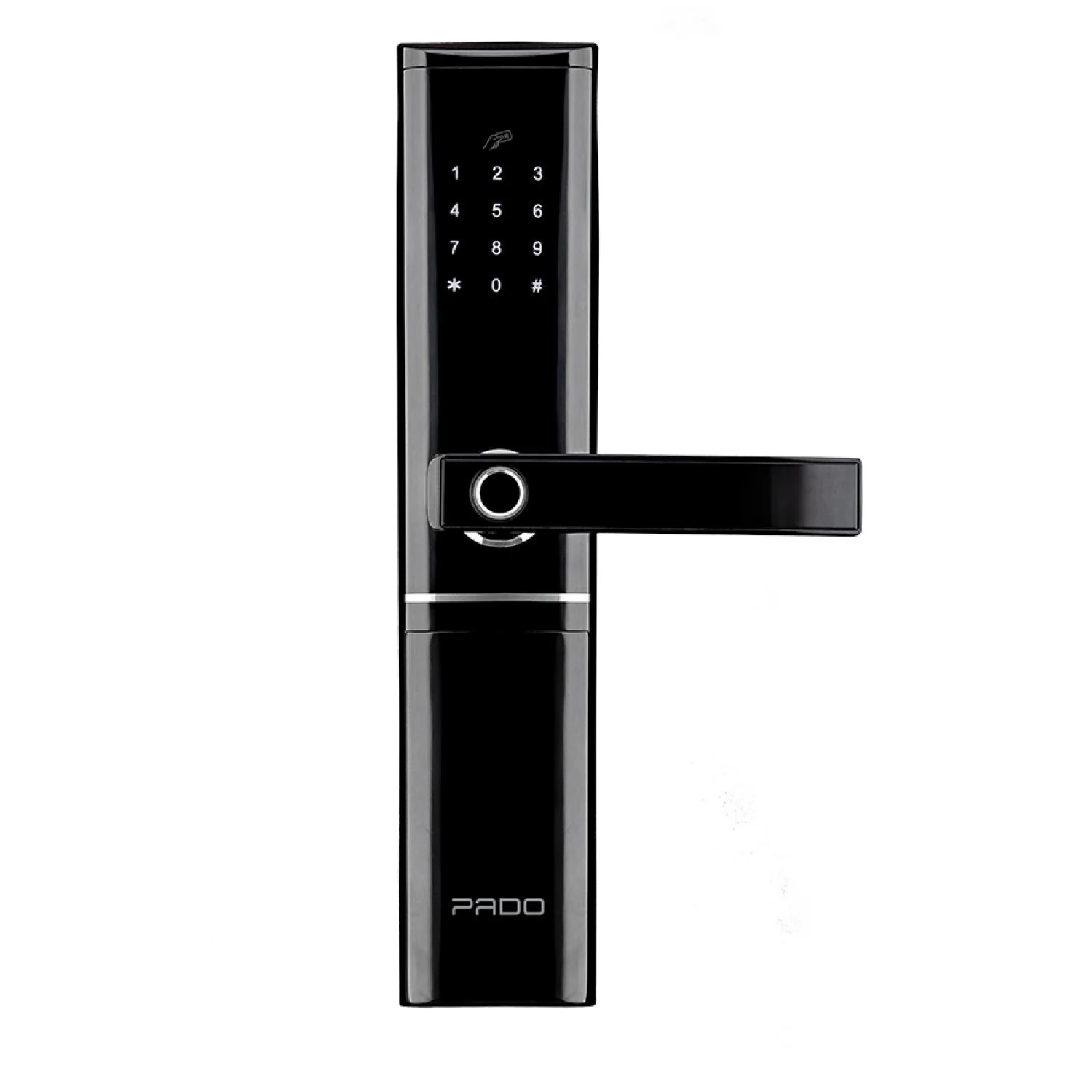 Fechadura Digital Zamac Fd-500 Pro Preto