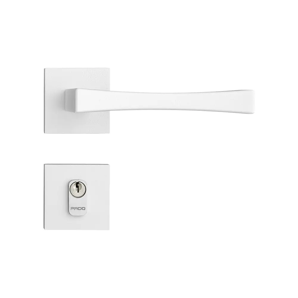 Fechadura Vivaldi Branco Texturizado Externa
