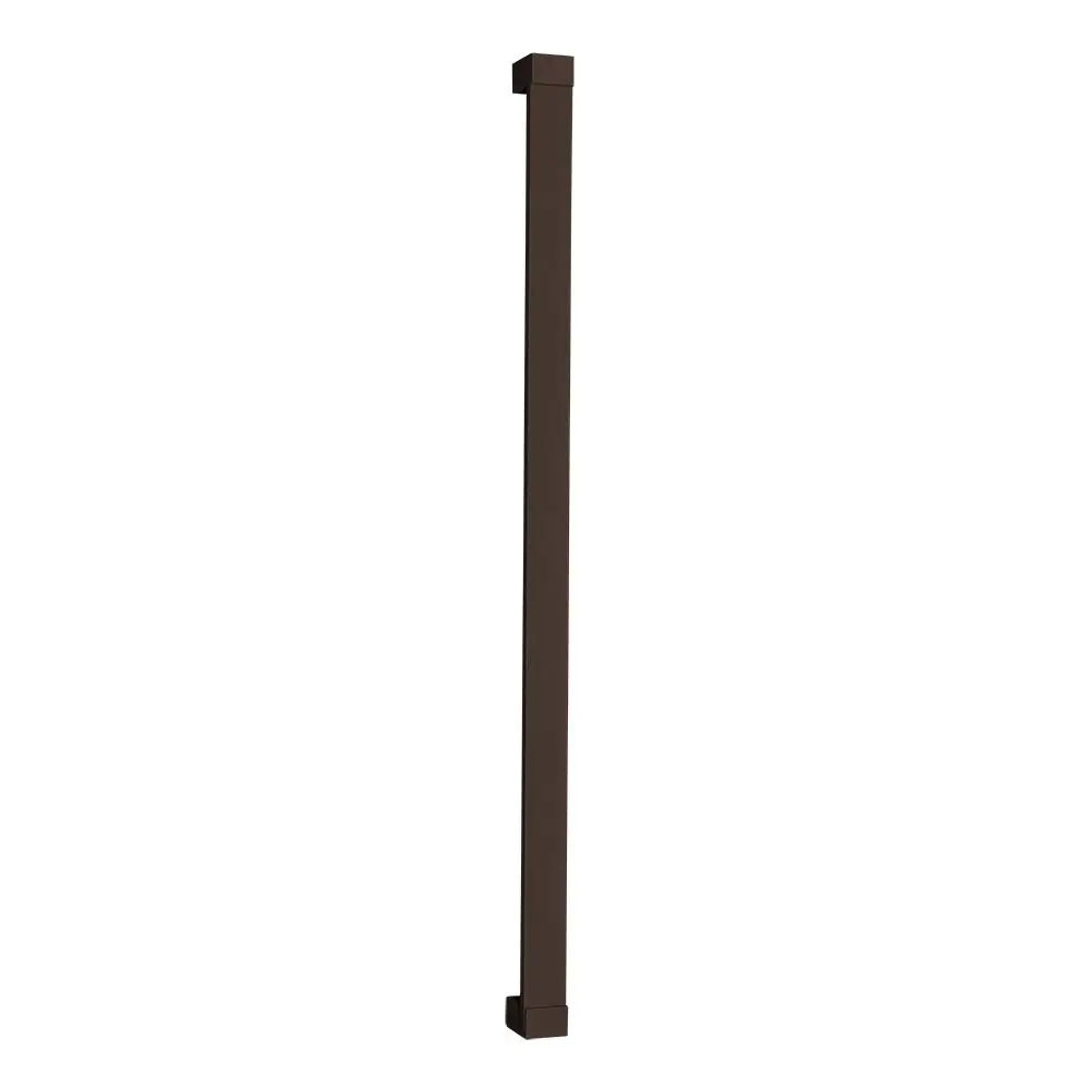 Par De Puxadores Berlim 1000mm Em Inox Corten