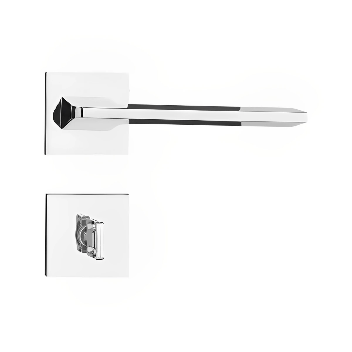 Fechadura Banheiro Sara 502 Cromado 55mm - Pado