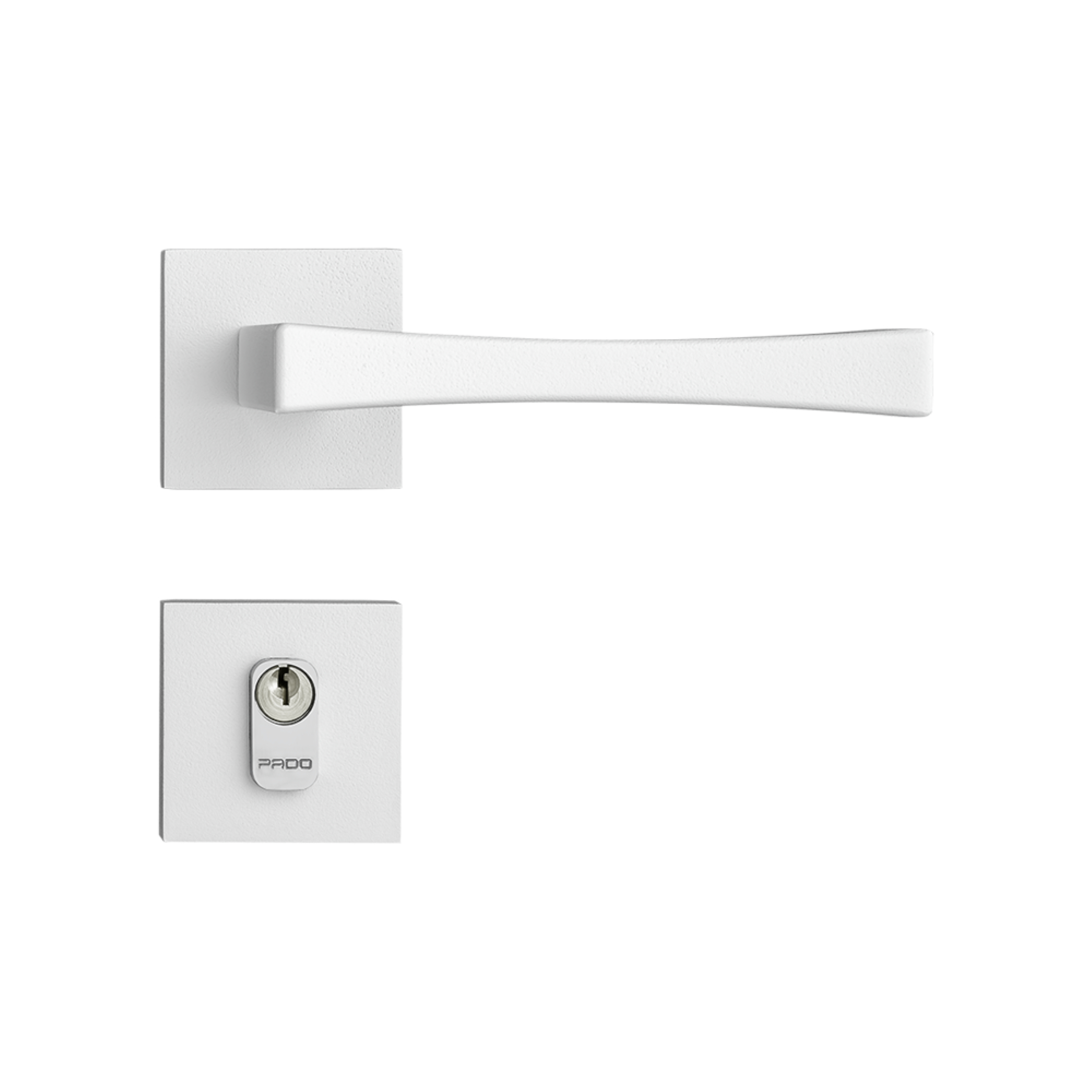 Fechadura Pado para Porta de Entrada Acetinado 55mm Chave Simples Vivaldi