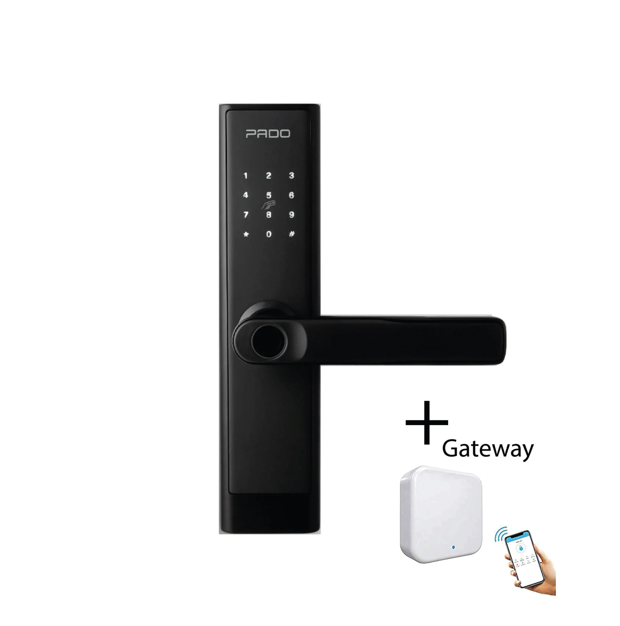 Fechadura Digital Inteligente Pado Fde-250 Com Gateway Ttlock