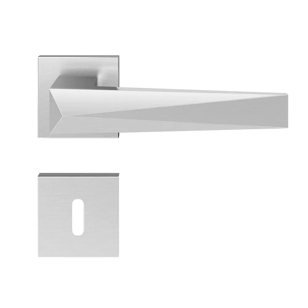 Fechadura Ascot Cromo Acetinado Interno