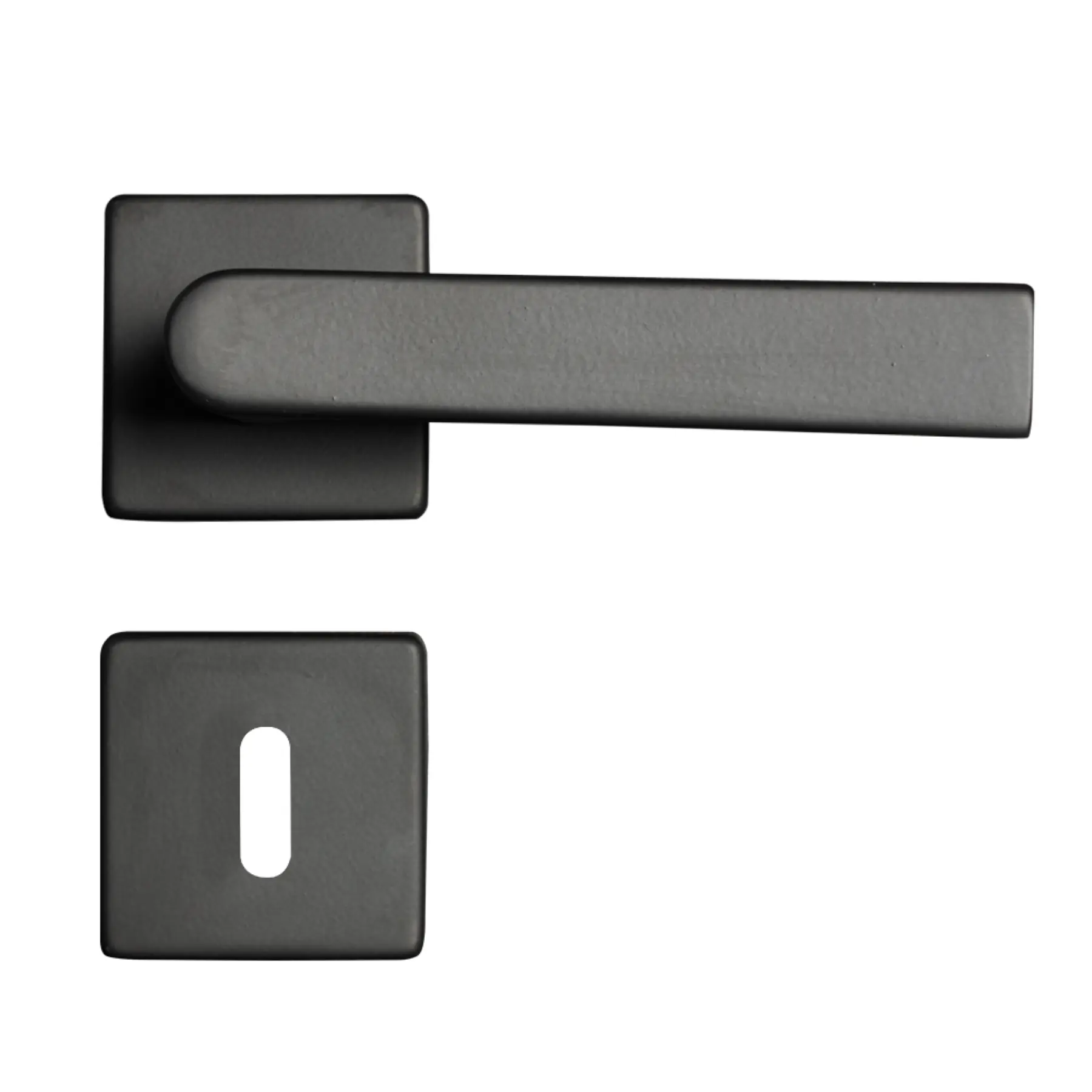 Fechadura para Porta Interna Pado Concept 414 Preto 40mm Inox Chave Simples