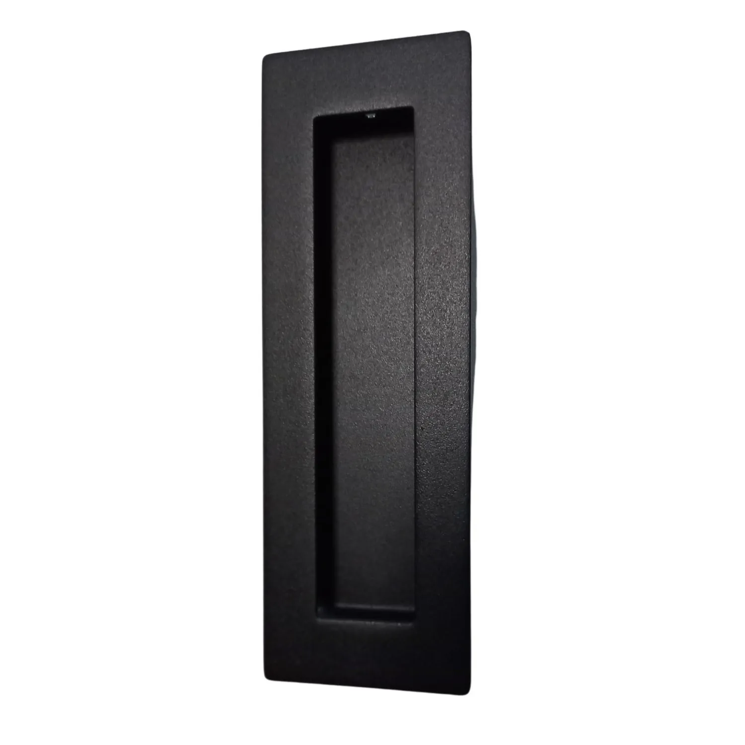 Puxador Concha De Inox Preto 150mm Para Porta De Madeira Pado