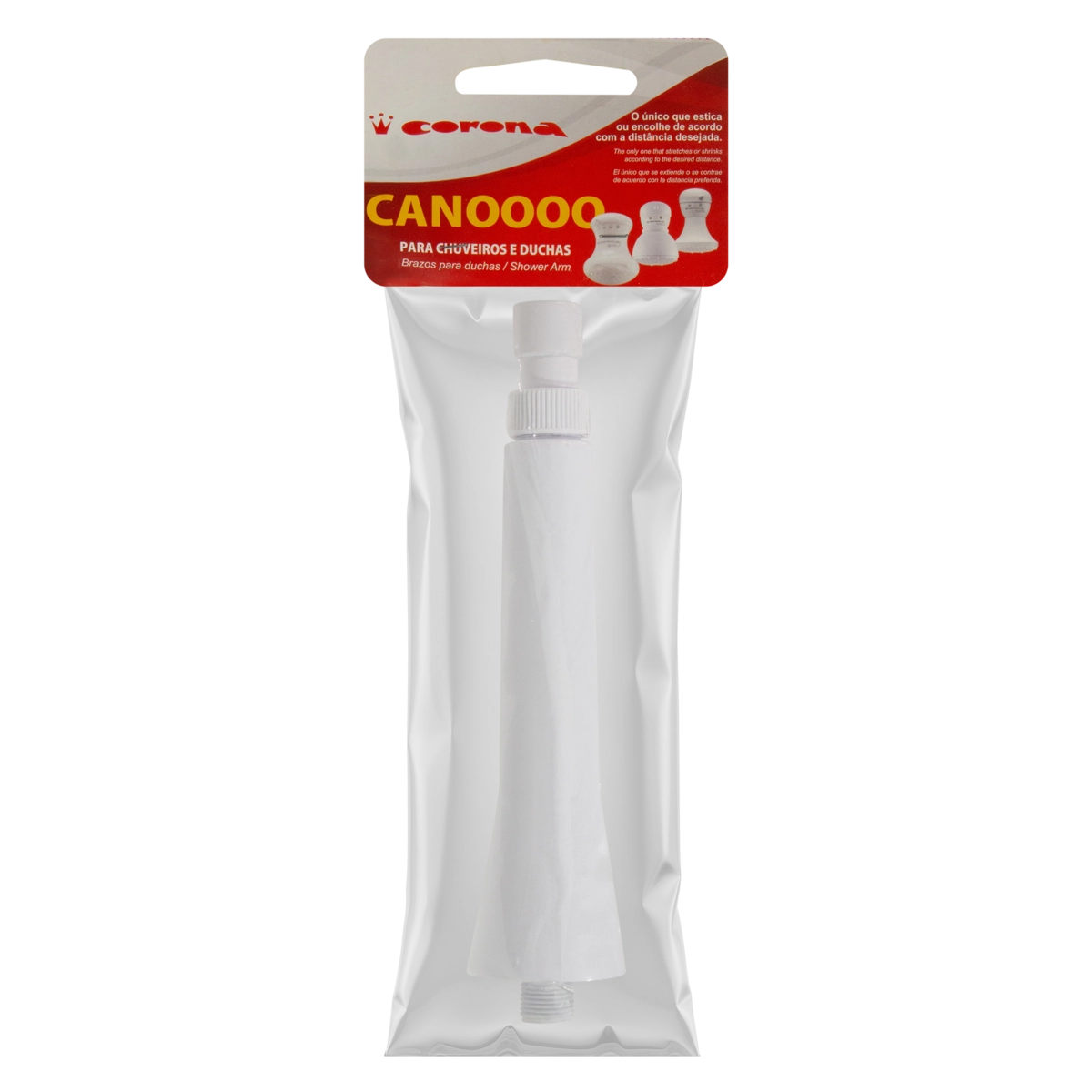 Cano para Ducha Canoflex Branco
