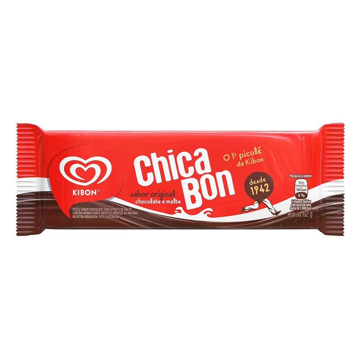Sorvete Picolé Chicabon Kibon 62 g