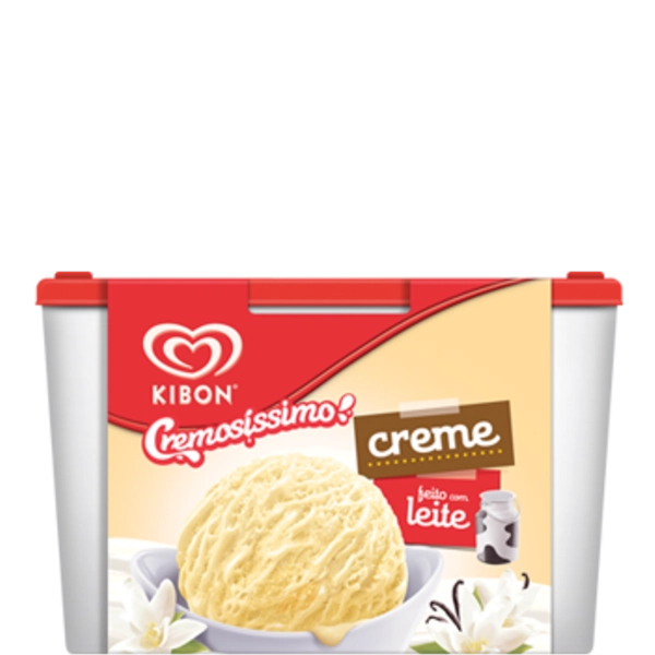 Sorvete Kibon Cremosíssimo Creme 2l