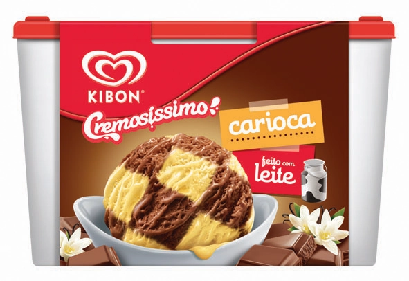 Sorvete Kibon Cremosíssimo Carioca 2l
