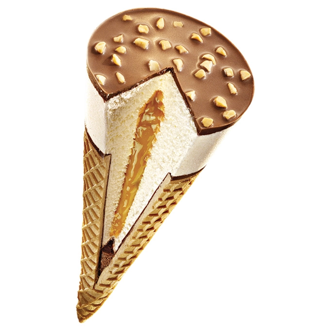 Picolé Kibon Cornetto Chocomix 84g