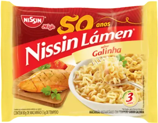 Macarrão Instantâneo Nissin Miojo Galinha