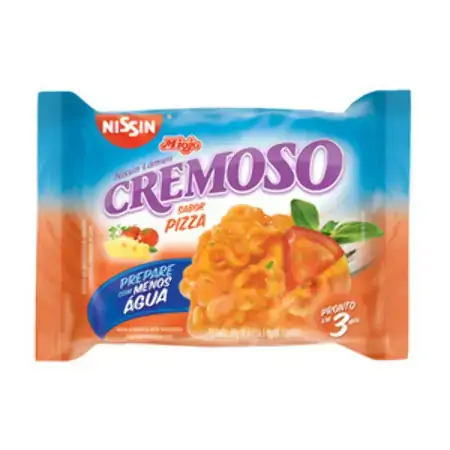 Macarrão Instantâneo Lámen Pizza Nissin Miojo Cremoso Pacote 88g